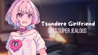 {ASMR Roleplay} Tsundere Girlfriend Gets SUPER Jealous