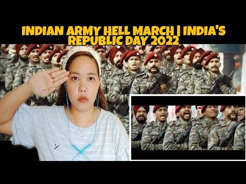 Indian Army Hell March || 2022 || India's Republic Day Parade || FILIPINO Reaction