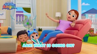 Push the Button and Make Chaos! | Little Angel Kids Songs & Nursery Rhymes