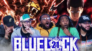 Barou Controls The Game!  Blue Lock Ep 1x21 Reaction/Review