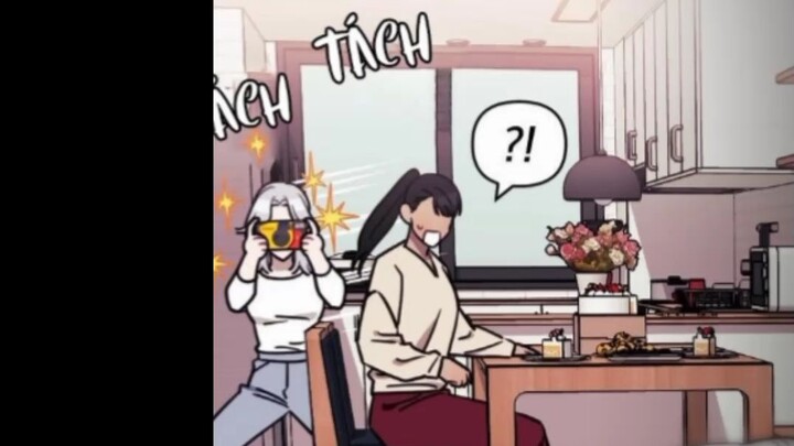 hai bà mom kia cute