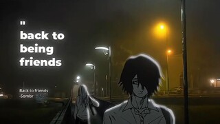 back to friends
