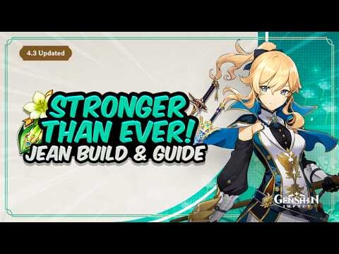 UPDATED JEAN GUIDE! Best Jean Build - Artifacts, Weapons, Teams & Showcase | Genshin Impact