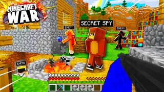 sending a Minecraft SPY into our ENEMIES LAND! (Minecraft War #48)