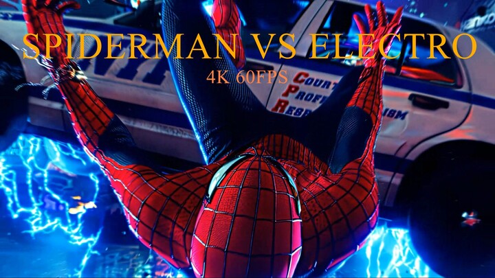 4K 60FPS ..AMV - SPIDERMAN VS ELECTRO