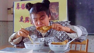 【盘点】港片10大真香吃腿：元华吃烧鹅腿满嘴流油，黄一山吃鸡腿看饿了