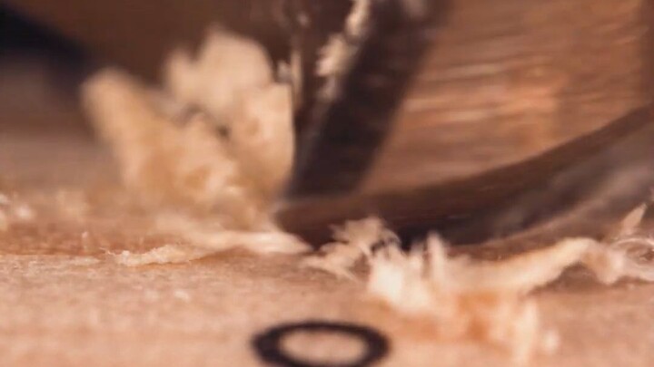 【Phóng to một chút】 Cận cảnh khoan gỗ