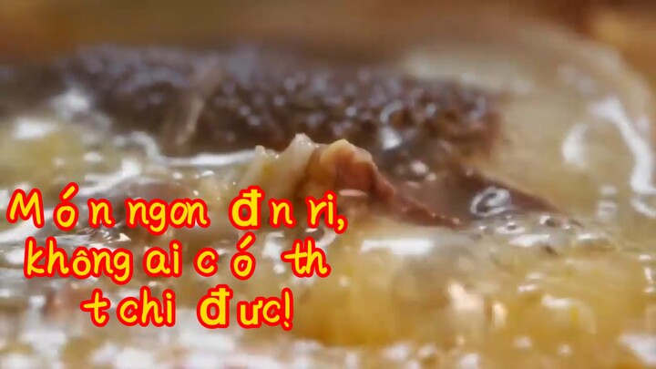 Món ngon đến rồi, không ai có thể từ chối được!