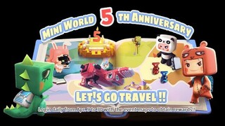 Mini World ฉลองครบรอบ 5 ปี