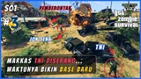MARKAS TNI DISERBU PEMBERONTAK - GTA 5 MOD ZOMBIE SURVIVAL # 3