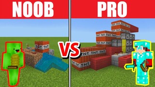 NOOB vs PRO: TNT CANNON!!