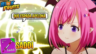SADDI VIROU A MELHOR ESPADA DO BLOX FRUITS | BOUNTY HUNTER PC (EP 93)