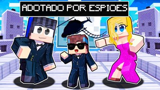 FUI ADOTADO por ESPIÕES no MINECRAFT!