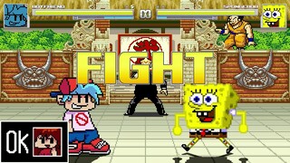 AN Mugen Request #1993: Boyfriend VS Spongebob