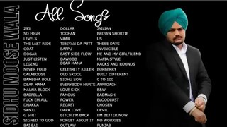 Sidhu moose Wala  120 song collection