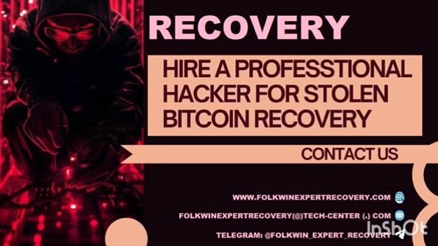 TRUSTED CRYPTO RECOVERY SERVICE EVER Hire FOLKWIN EXPERT RECOVERY.
