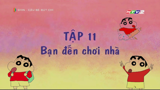 Shin cậu bé bút chì | tập 11 : Bạn đến chơi nhà  ( 3 phần )