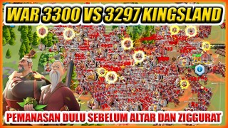 PEMANASAN KINGSLAND KD BANYAK INDO 3297 VS 3300 WAR KVK 1 ROK !!