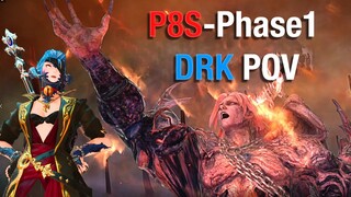 FFXIV - P8S Phase 1 Clear + Cutscene - DRK POV (ST)