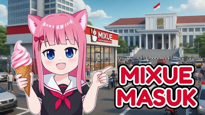 Mixue dan Gedung DPRD