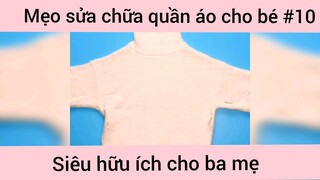 Sửa chữa quần áo cho bé nhà bạn