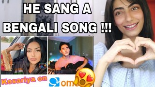 @SobitTamang 'OMEGLE singing and trolling.. on Indian server...😍' Reaction