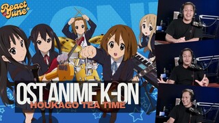 OST ANIME!! WAKTUNYA MINUM TEH (K-ON) #reactionvideo