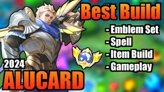 ALUCARD BEST BUILD 2024 | TOP 1 GLOBAL ALUCARD BUILD | ALUCARD - MOBILE LEGENDS | MLBB