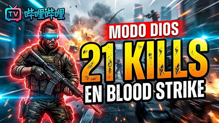 ¿¡NUEVO RÉCORD!? - 21 KILLS en Blood Strike de forma Imparable 🎯