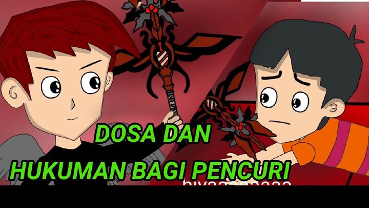 mencuri. Animasi Indonesia