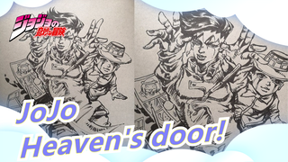 JoJo's Bizarre Adventure|[Sketch] Heaven's door! It is my replacement to attack!