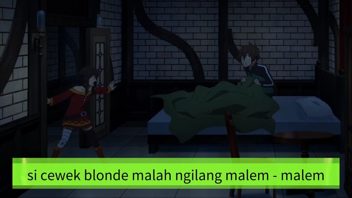 #KompetisiKreasiUnggahan5, Lord lagi bantu maintenance zirahnya cewek blonde ini