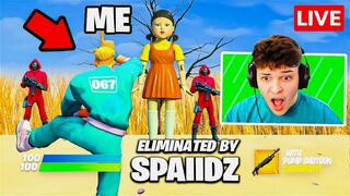 I Snuck Into A Streamer's Fortnite Squid Game... (toxic)