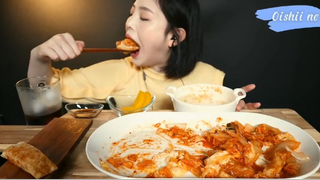 Món kết hợp, kim chi, pizza sủi cảo 6 #amthuc