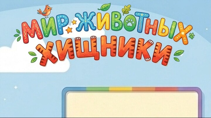 Загадка про Льва для малышей 🦁 | Кто это? Угадай животное!
