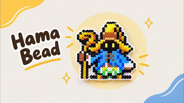 Bikin Black Mage dari Hama Bead! ✨