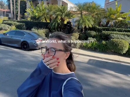 مقاطع قصيرة عن حريق جبال لوس أنجلوس من مسافة قريبة