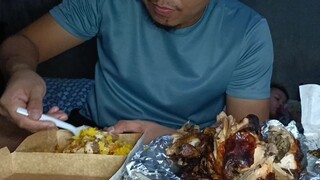 WHOLE ROASTED CHICKEN AND SHAWARMA MUKBANG