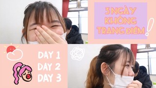 [NgocinTokyo] BA NGÀY ĐI HỌC ĐI LÀM KHÔNG MAKE UP 😥 DU HỌC SINH NHẬT l Gokku Egao