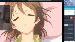 [ CLANNAD ] Play " CLANNAD ~AFTER~STORY" at 23:50 in 2022. Then you will see Nagisa Furukawa wake up