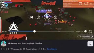 RF Online Domination ServerRace Leader 1hit delete!!!