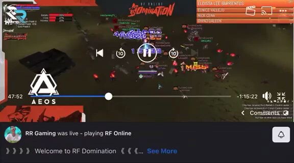 RF Online Domination ServerRace Leader 1hit delete!!!