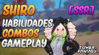Tower Of Fantasy - Shiro [SSR] (Combos, Habilidades, Gameplay)