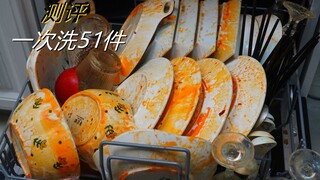 真后悔发现晚了，这个洗碗神器真是太好用了，一次洗51个碗