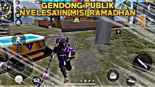 Gendong Publik Buat Nyelesaiin Misi Ramdhan - Free Fire Gameplay