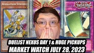 Duelist NExus Day 1 & Huge Pickups! Yu-Gi-Oh! Market Watch July 28, 2023