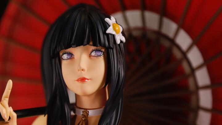 Hyuga Hinata White Pure Flower Bride GK Statue Unboxing