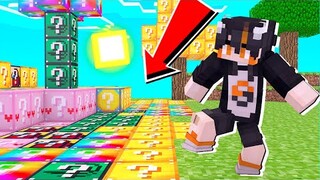 INI YANG TERJADI Ketika DUNIA MINECRAFTKU DIMAKAN LUCKYBLOCK !
