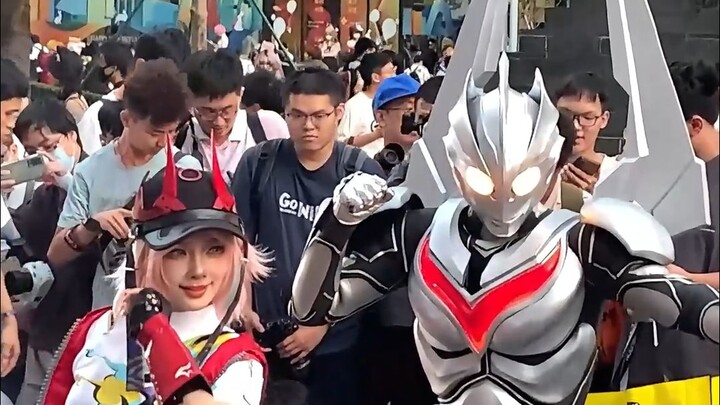 Seberapa populer Ultraman Noa yang muncul di acara komik?
