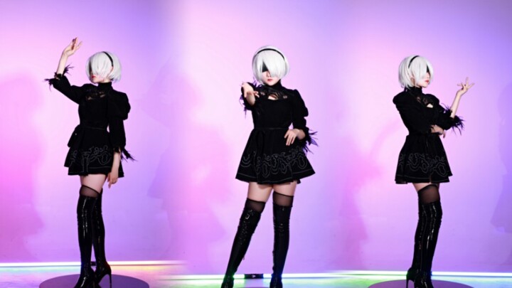 【Ghostly Presence】Don't blink! Will your 2B figure dance ⭐tomboy✨? A totally blind, high-heeled figu